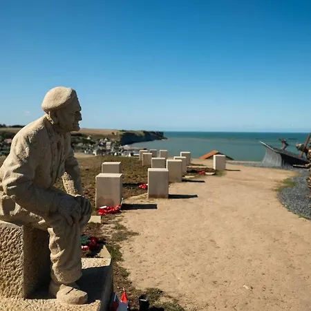 Beau F2, Vue Sur Mer, A Deux Pas De Courseulles. Apartment Bernieres-sur-Mer
